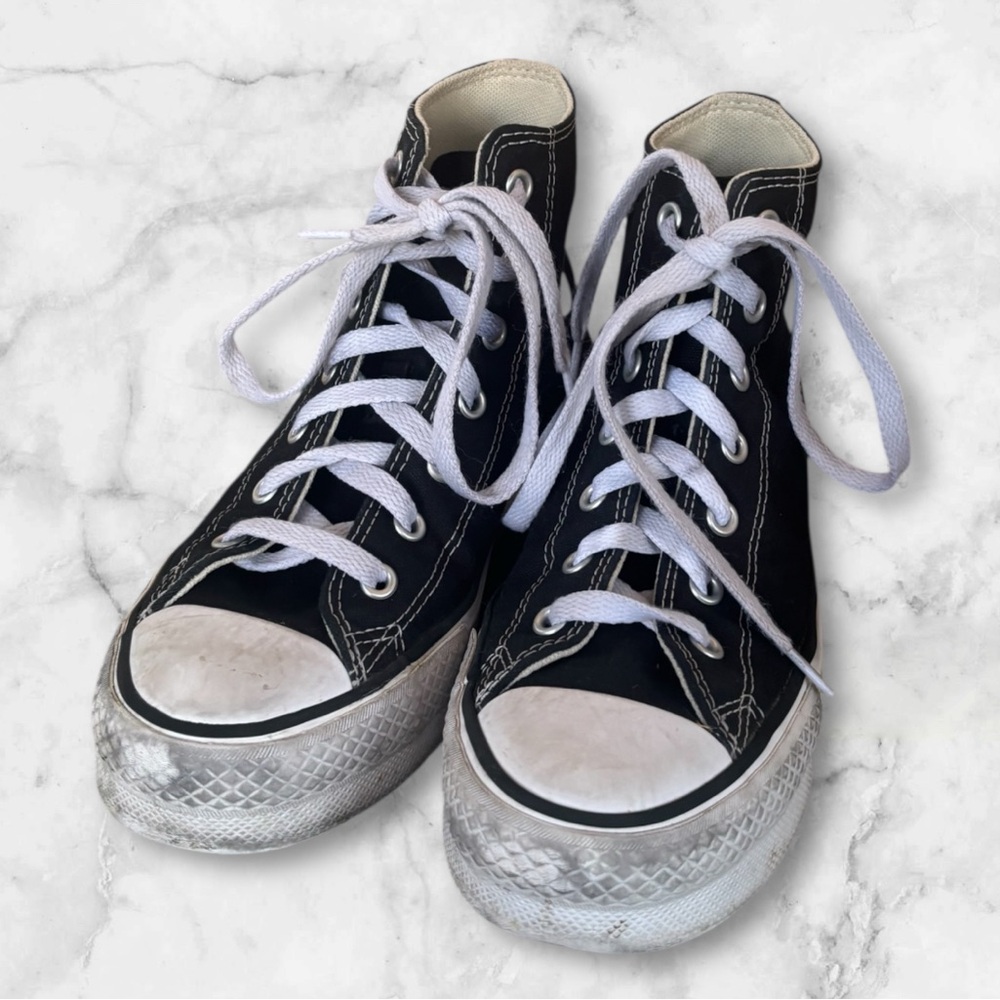 Converse Chuck Taylor All Star Black and White High-Top Sneakers